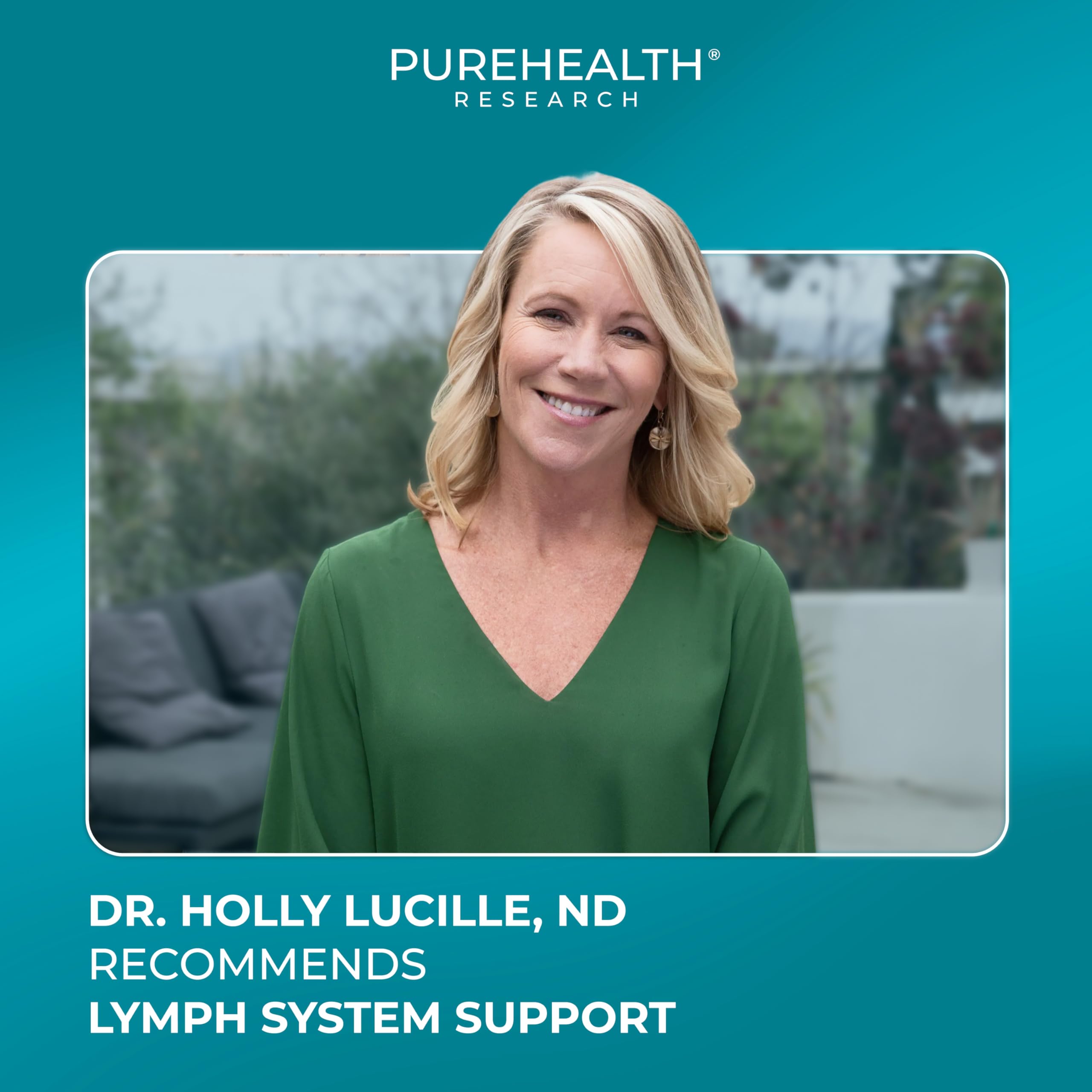 PUREHEALTH RESEARCH Lymph System Support | Lymphatic Detox


