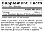 Citicoline CDP Choline 250 mg Brain Health Jarrow Formulas

