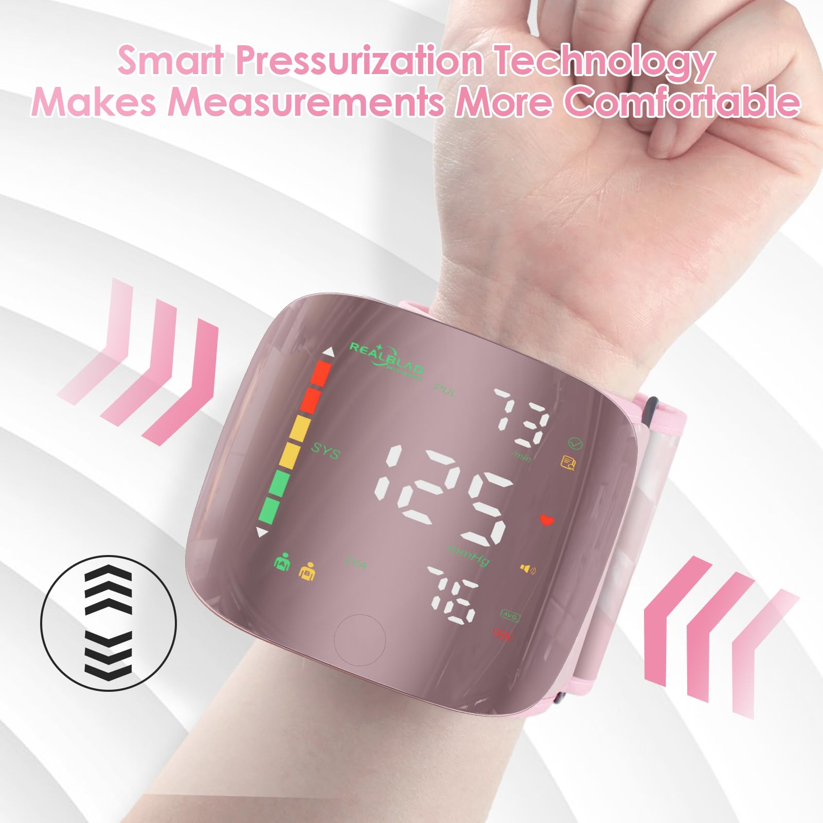 Blood Pressure Monitor for Home Use | One-Button

