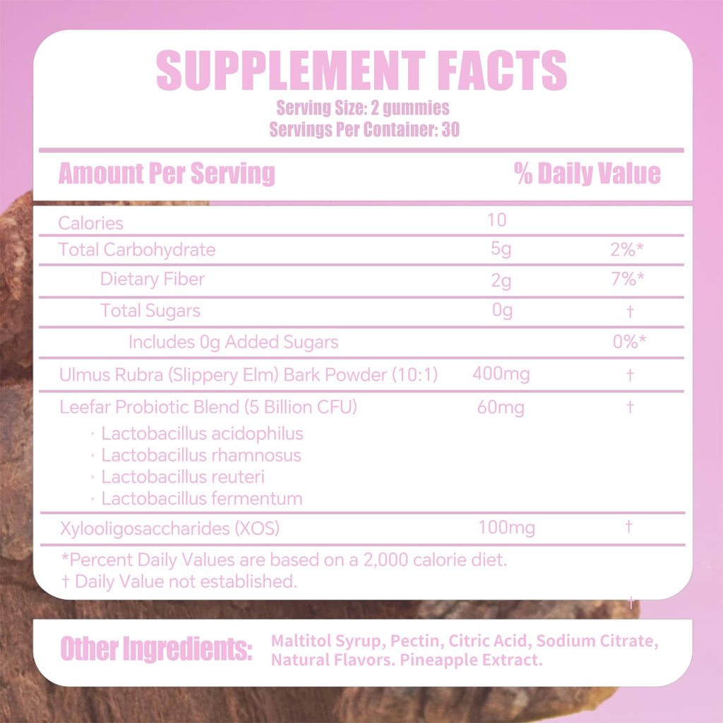LeeFar Probiotic with Slippery Elm for Vaginal Wellness

