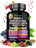 Adndale Liposomal NAD+ & Resveratrol Supplement