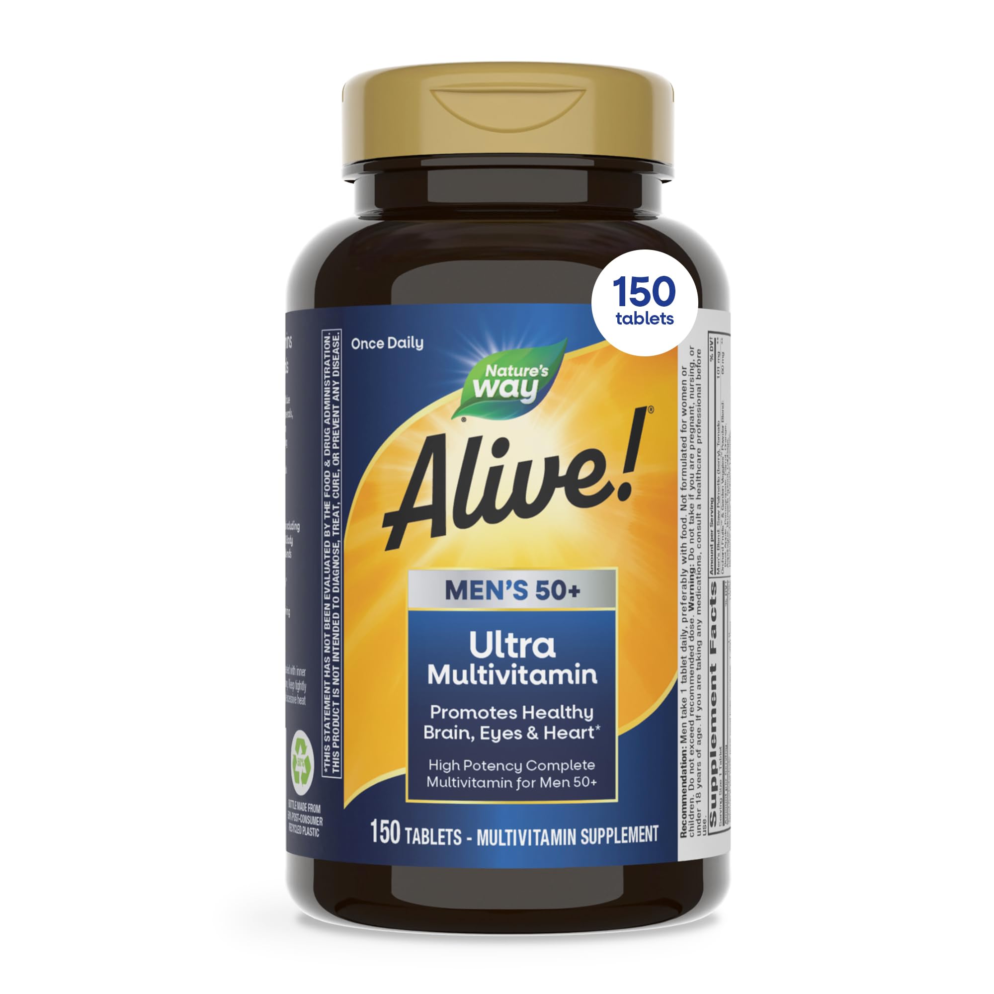 Nature's Way Alive! Men's 50+ Ultra Multivitamin

