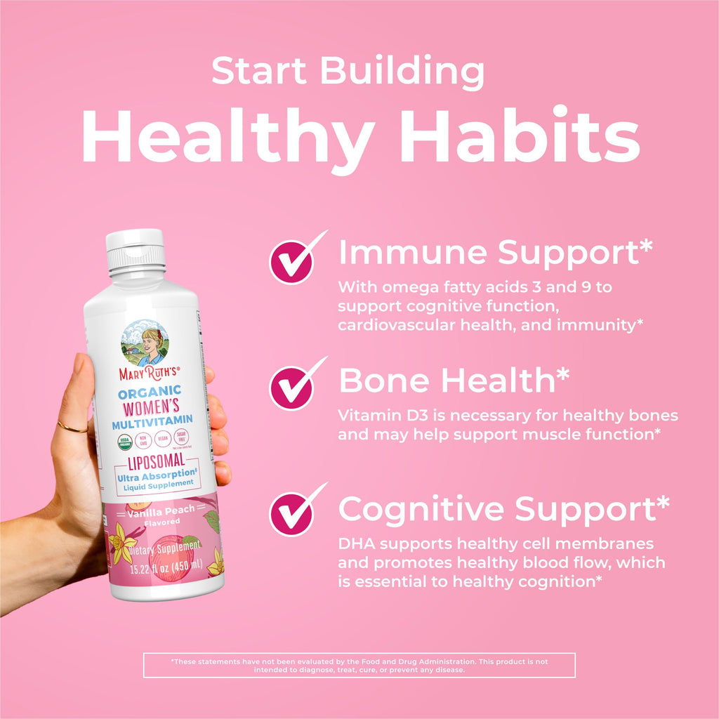 MaryRuth’s Organic Women’s Liposomal Multivitamin

