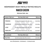 NAKED Casein Micellar Protein Powder – NSF Certified

