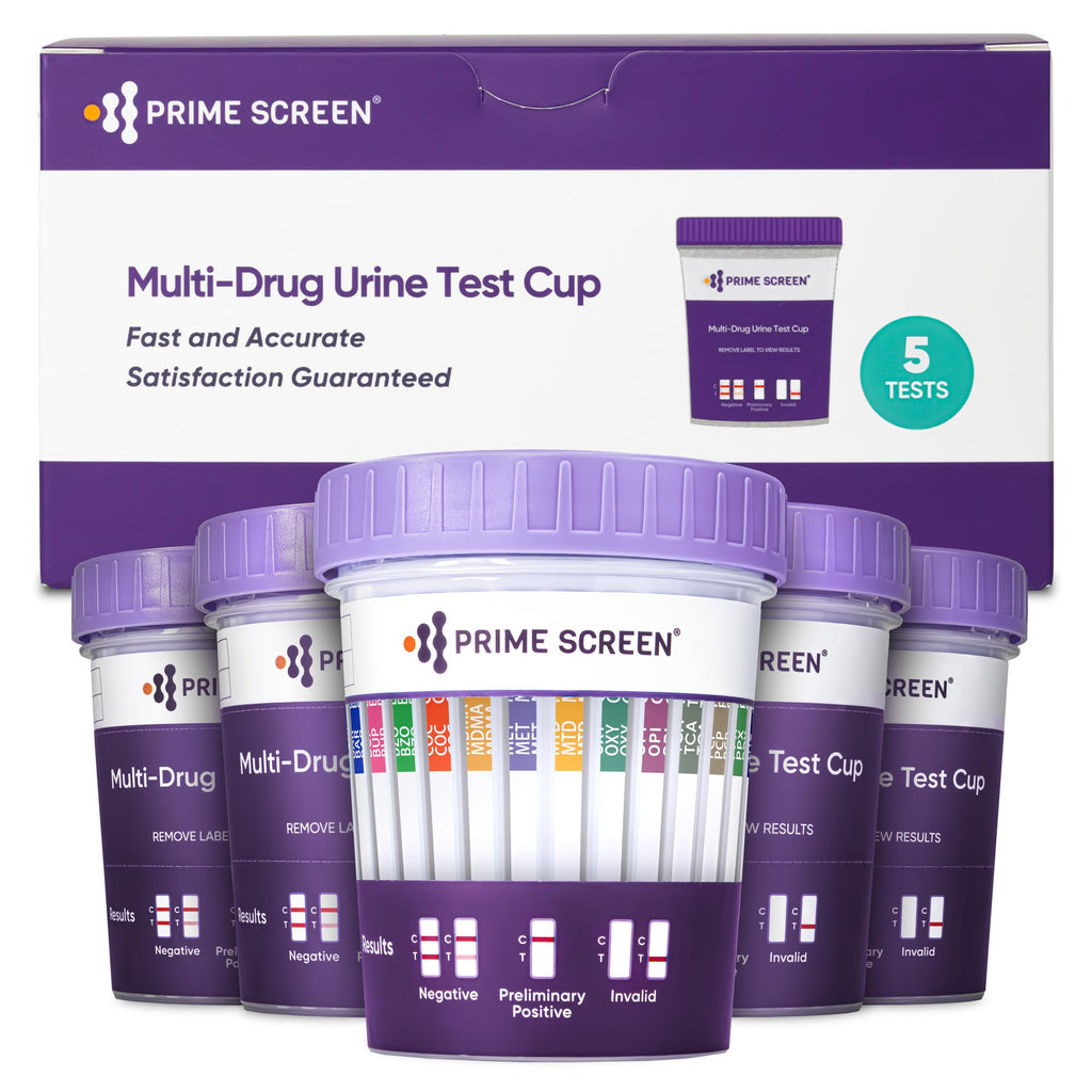 Prime Screen Urine Drug Test Cup for Home Use

