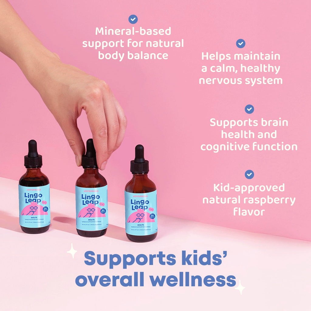 JoySpring LingoLeap Liquid Kids Formula with Zeolite D3

