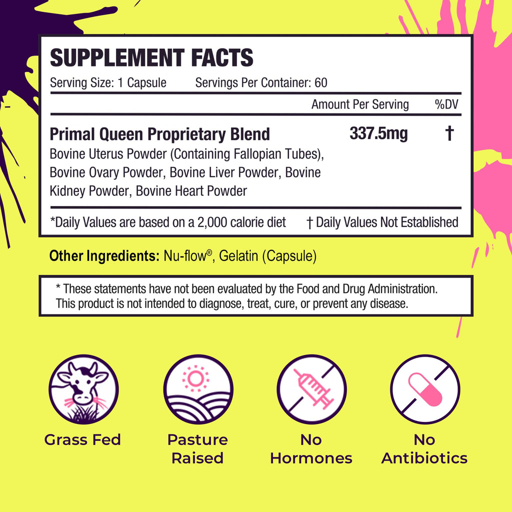 Beef Organ Supplements Primal Queen - Women

