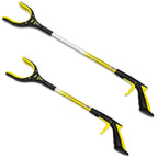 Reacher Grabber Set with Rotating Jaws for Daily Living


