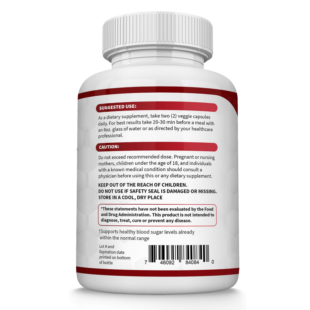 Blood Sugar Complex Supplement - Natural Support

