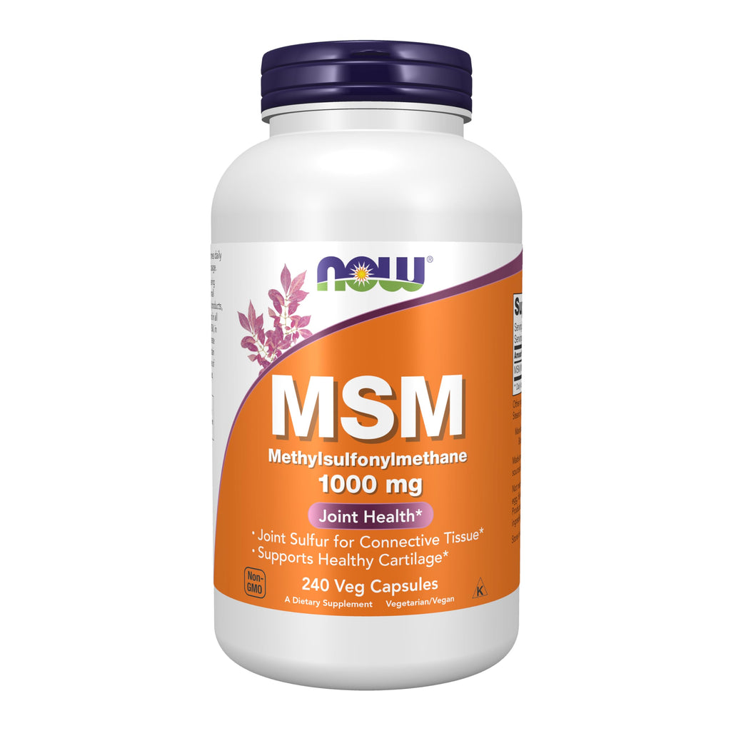 NOW MSM 1000 mg Joint Health Veg Capsules

