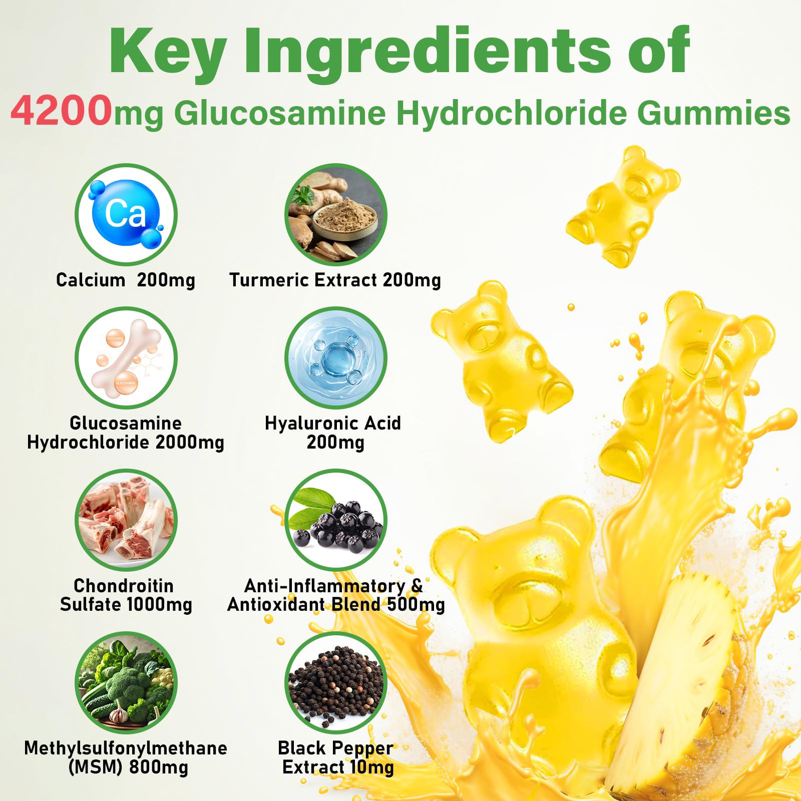Glucosamine Chondroitin Gummies for Joint Health | Easy Chew

