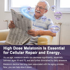 Melatonin Gummies for Adults - Antioxidant & Brain Support

