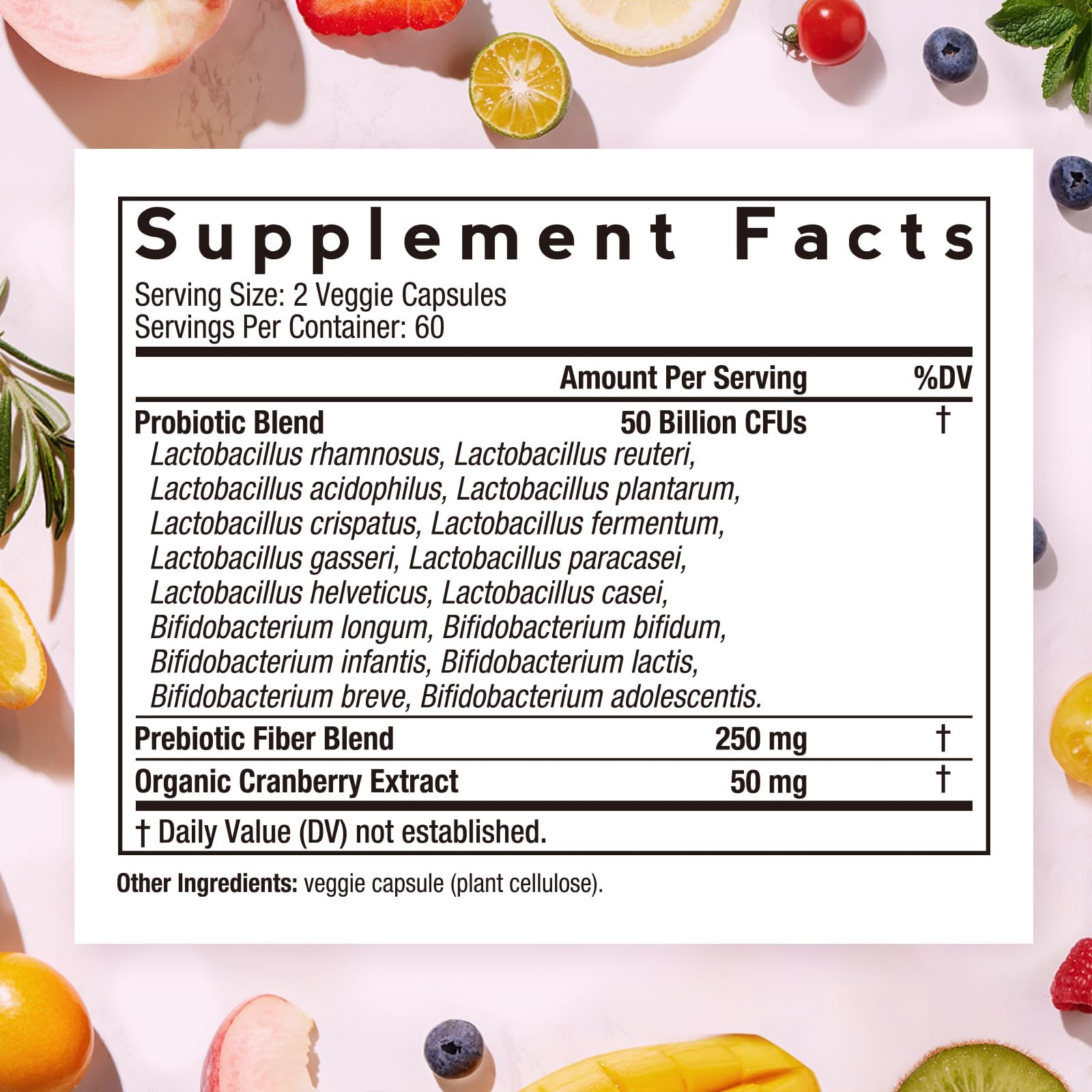Doctor's Recipes Women's Probiotic for Digestive Health

