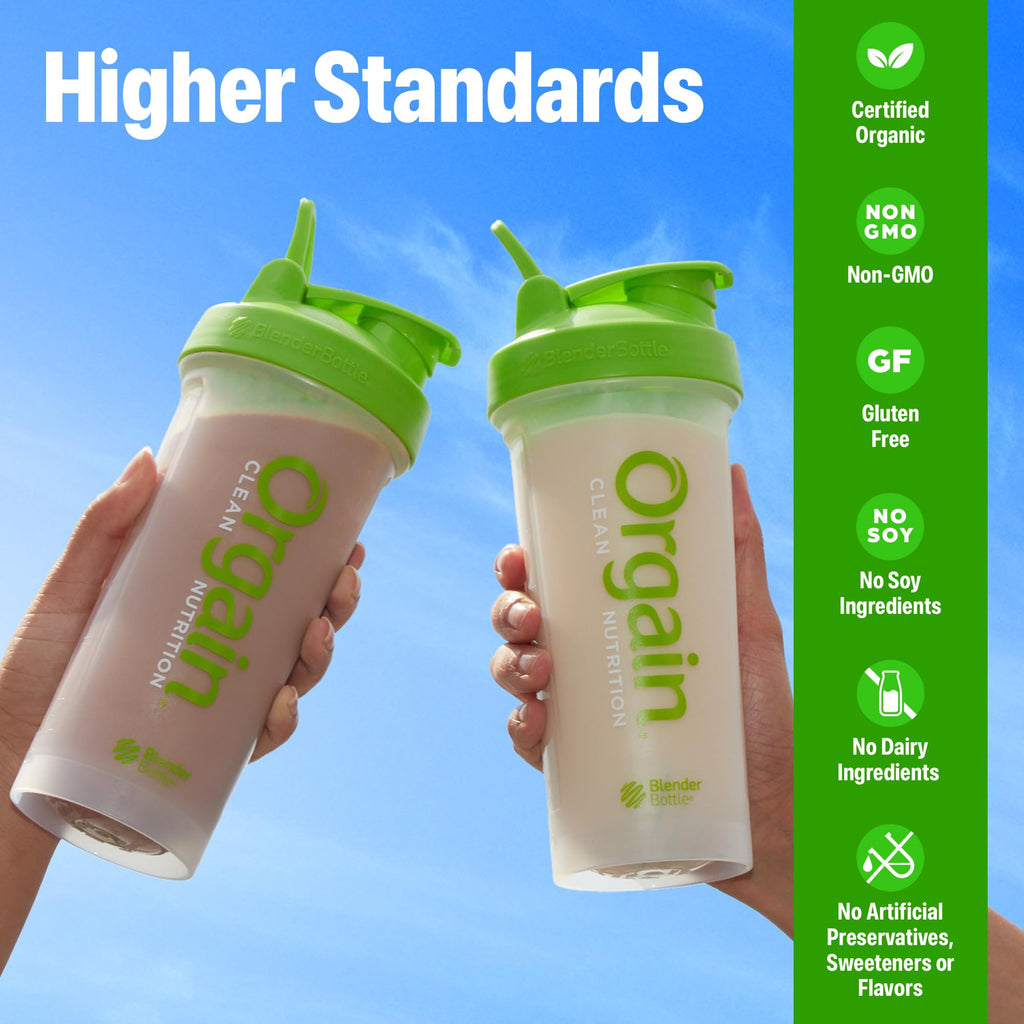 Orgain Organic Plant Protein Powder - Vegan & Plant-Based


