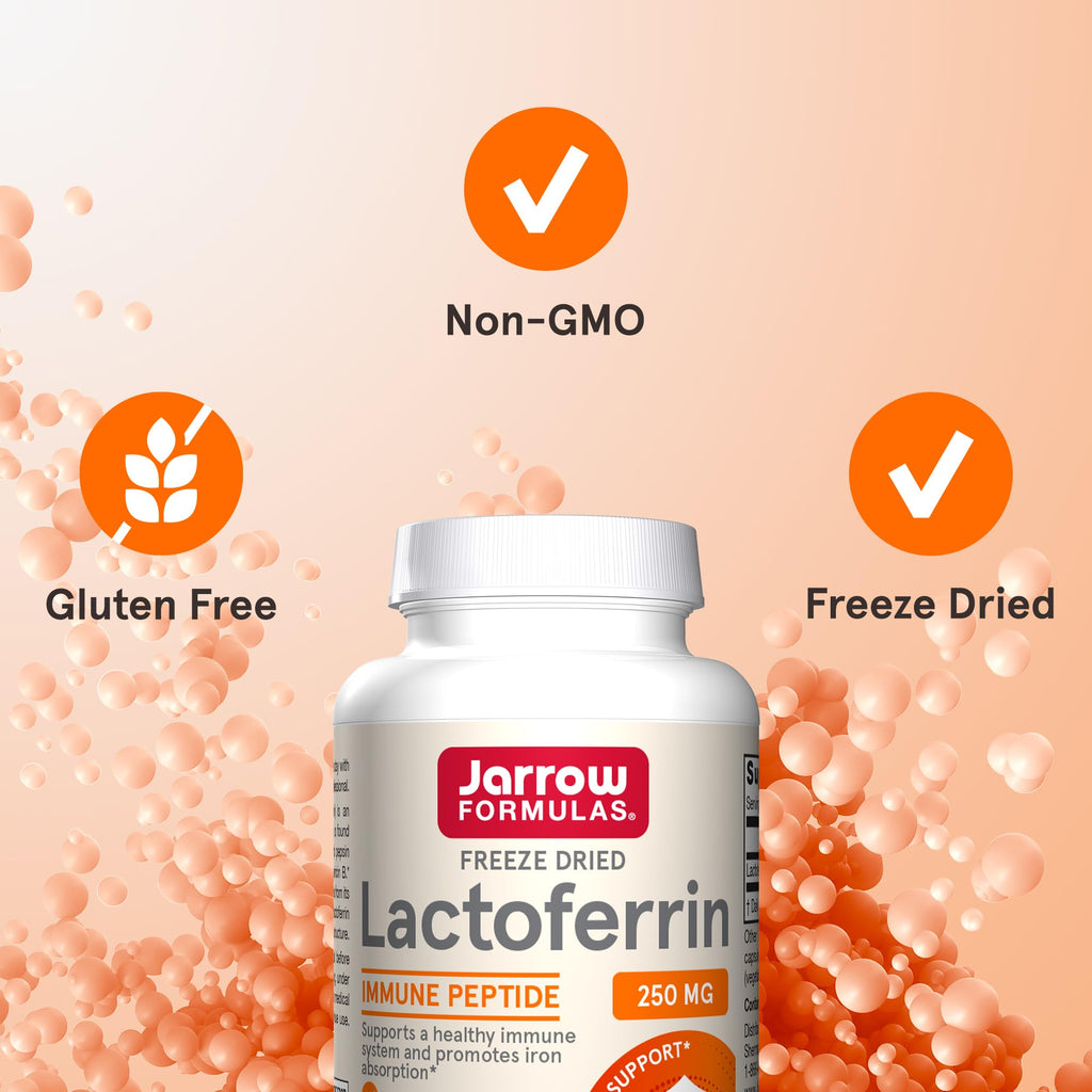 Jarrow Formulas Lactoferrin 250 mg Immune Support

