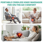 Medcursor Knee Massager with Heat Cordless 3-Mode Massage

