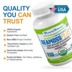 Sea Moss Plus Capsules Power By Naturals Organic Irish Moss

