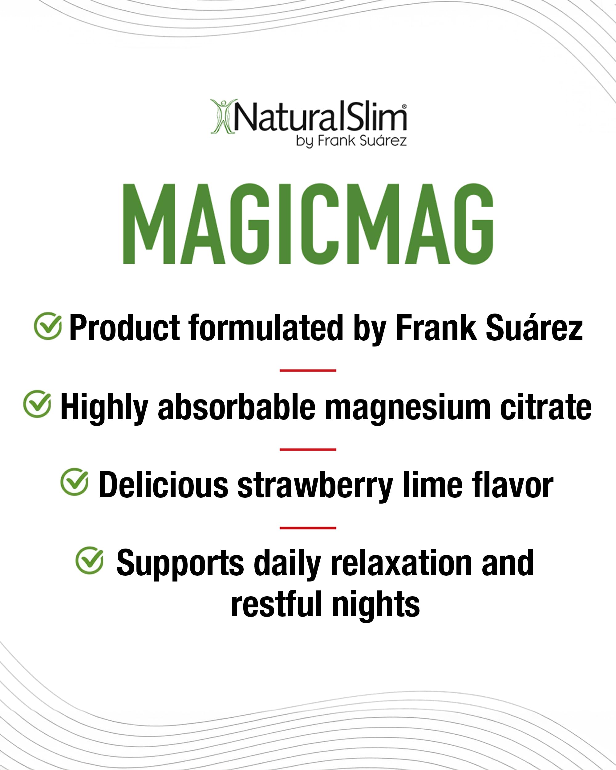 NaturalSlim MagicMag Magnesium Citrate Powder

