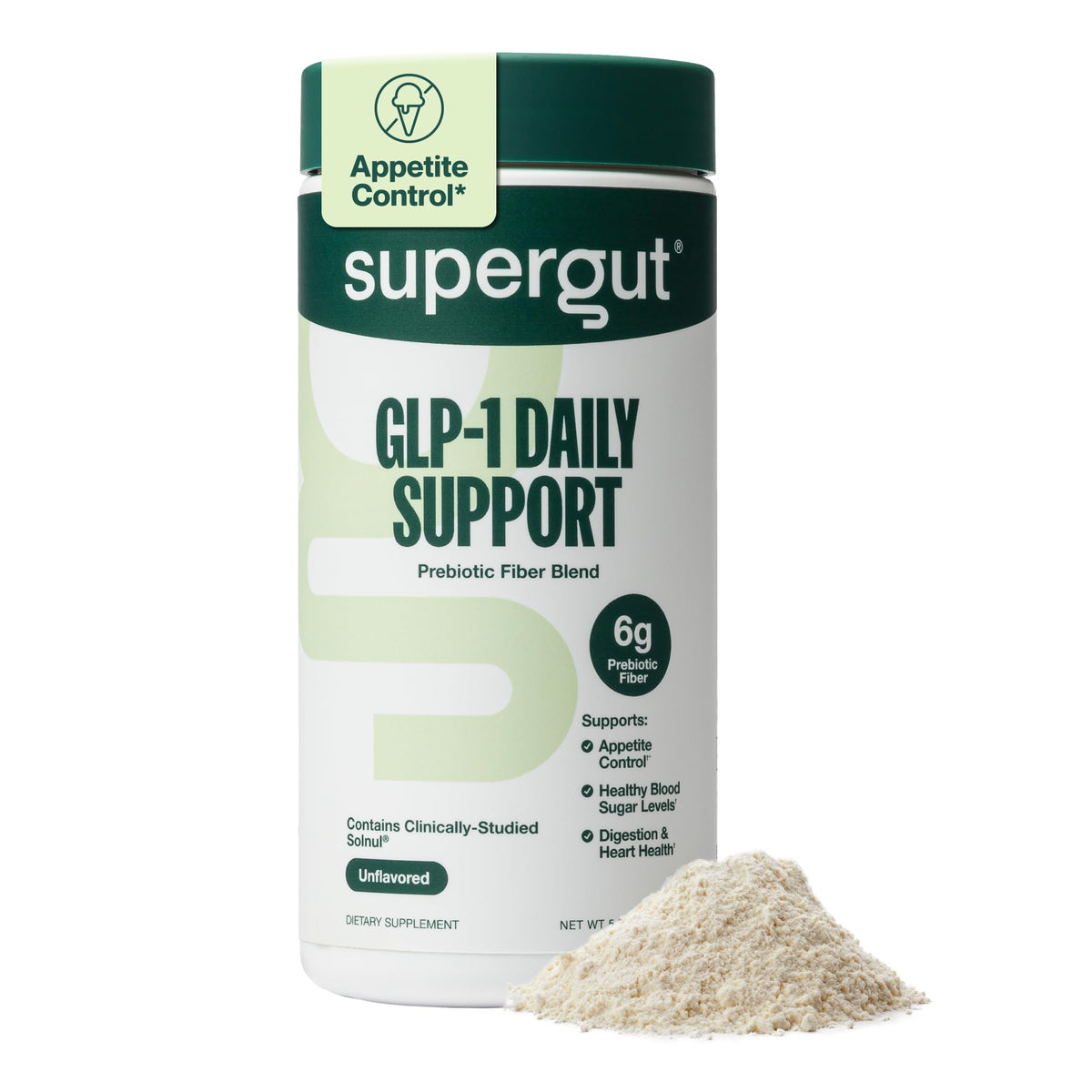 Supergut GLP-1 Daily Support - Plant-Based Fiber Drink Mix