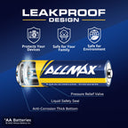 Allmax AA Maximum Power Alkaline Batteries – Long-Lasting

