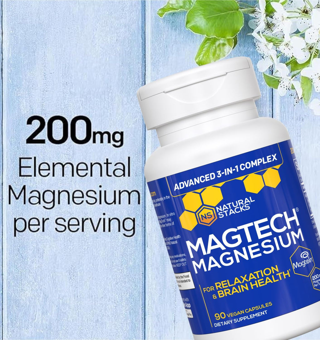 MagTech Magnesium Complex for Brain Health & Sleep

