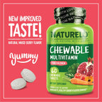 Naturelo Kids Multivitamin Chewable with Whole Food Fruit

