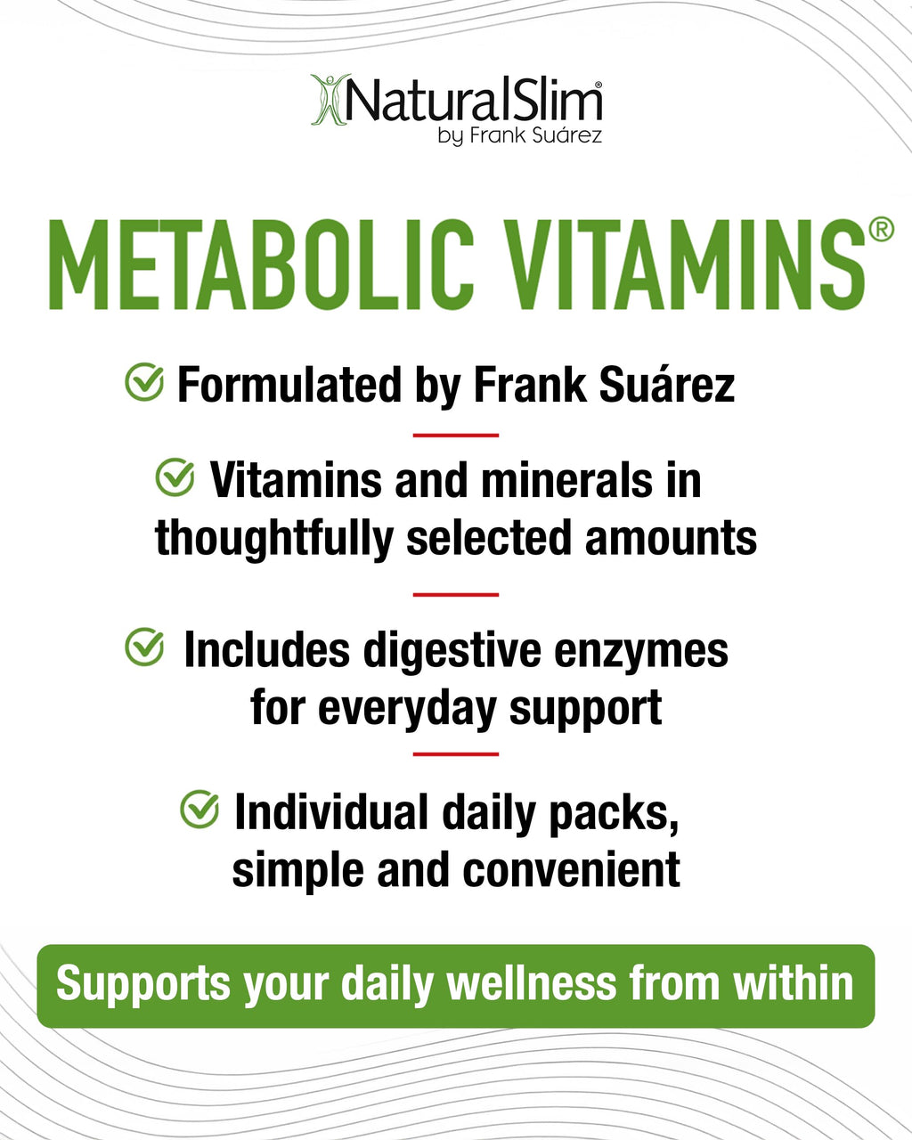 NaturalSlim Multivitamin for Men & Women with Enzymes

