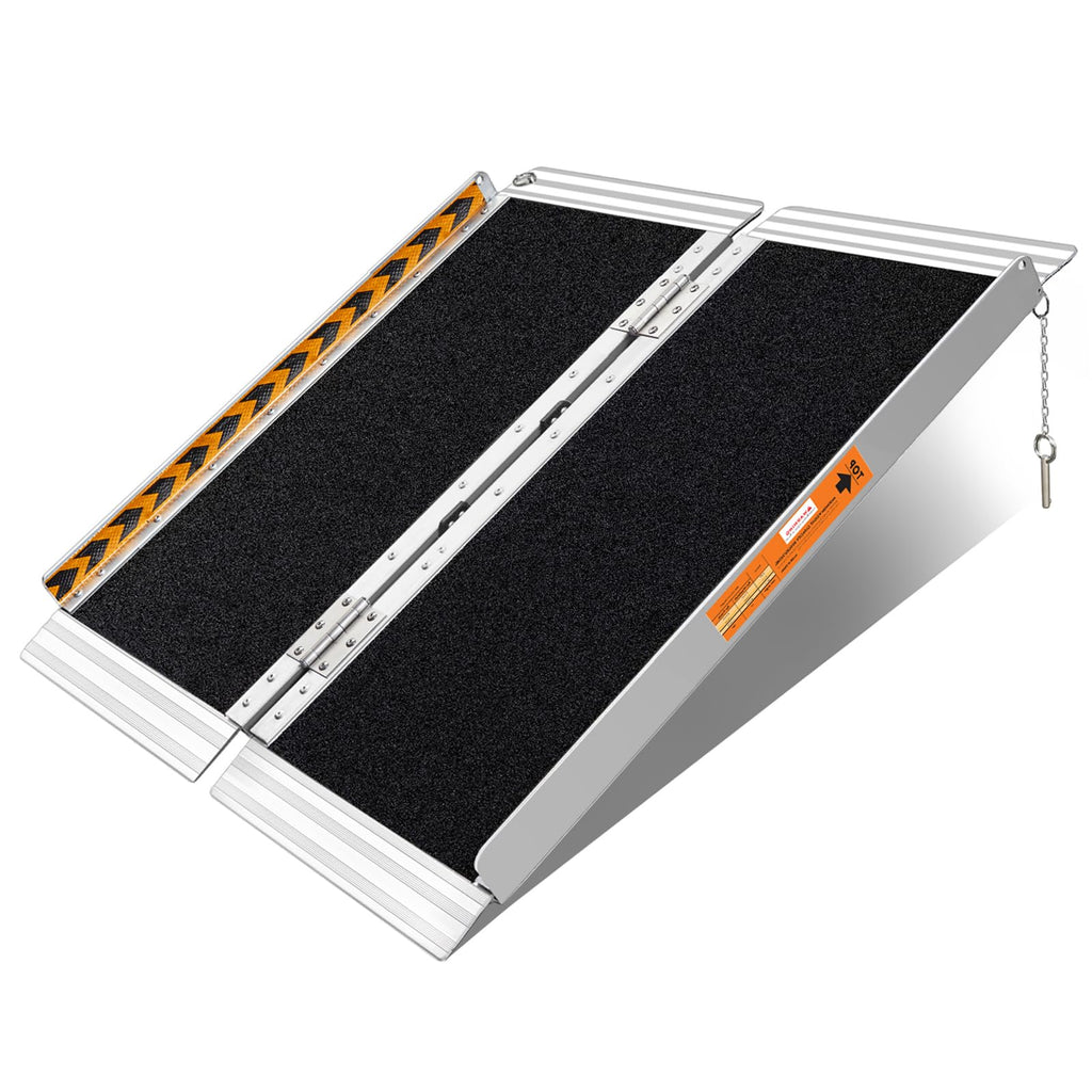 FACHNUO Portable Wheelchair Ramp - Folding Threshold Access