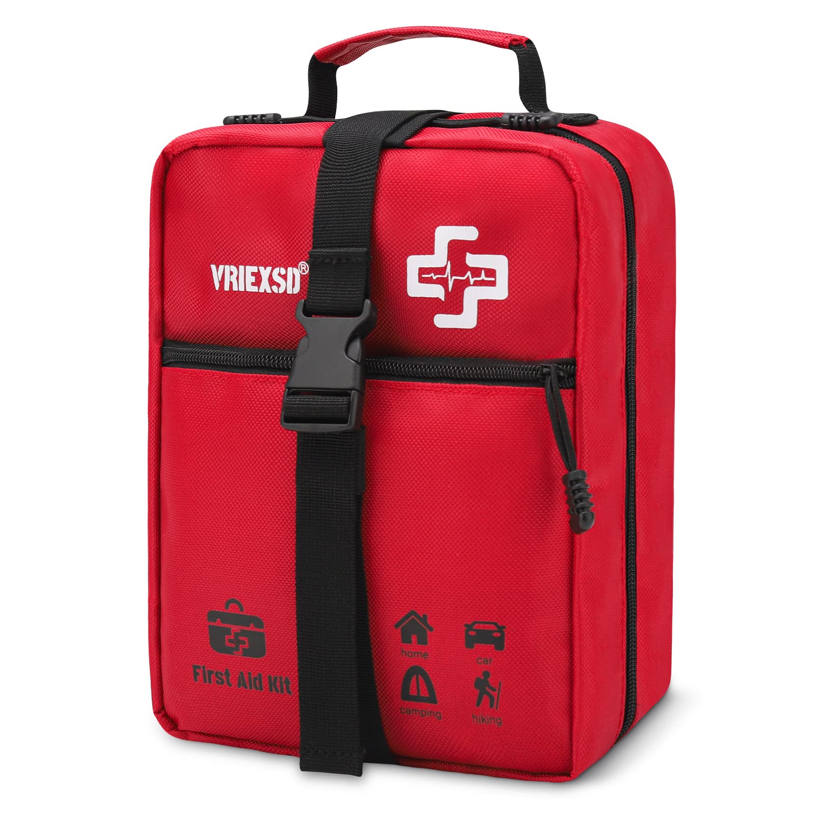 VRIEXSD Premium First Aid Kit for Home Office Travel

