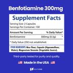 Healthfare Benfotiamine Supplement | Enhanced Absorption

