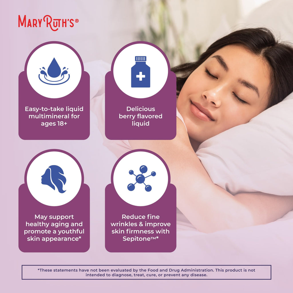 MaryRuth's Nighttime Multimineral + Skin Renew with Sepitone

