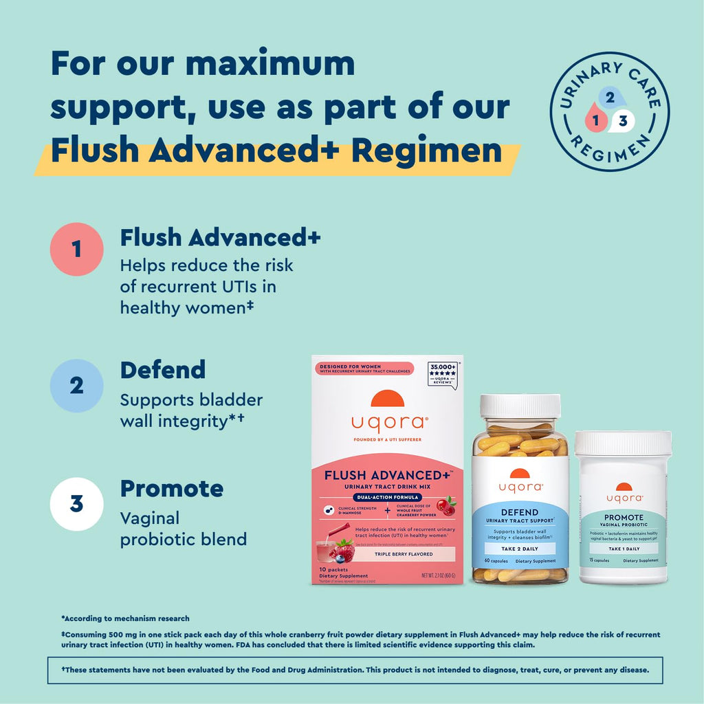 Uqora Promote Vaginal Health Probiotic for Women

