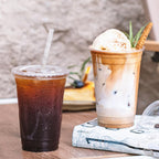 Ginkgo Clear Plastic Cups with Lids & Straws – Leak-Proof

