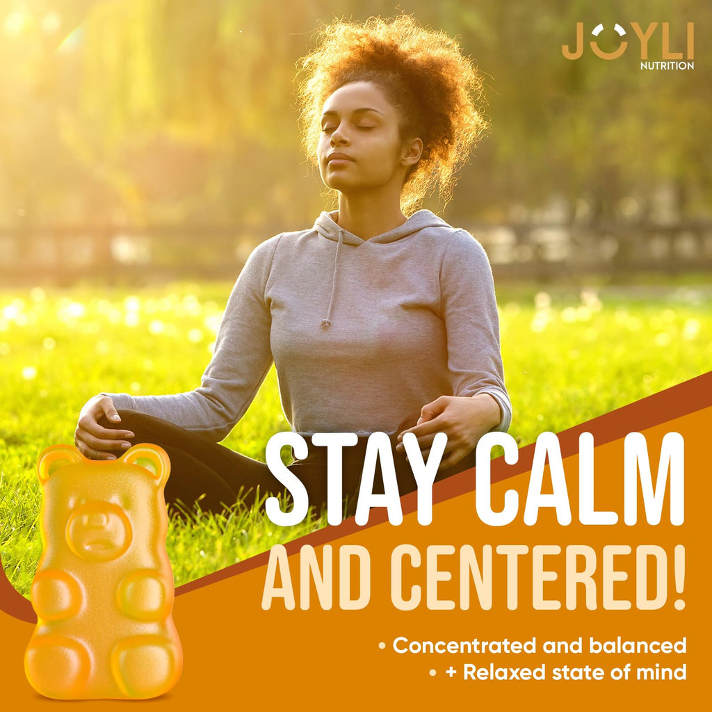 Joyli L Tyrosine Gummies 1000mg - Vegan Gluten-Free Focus

