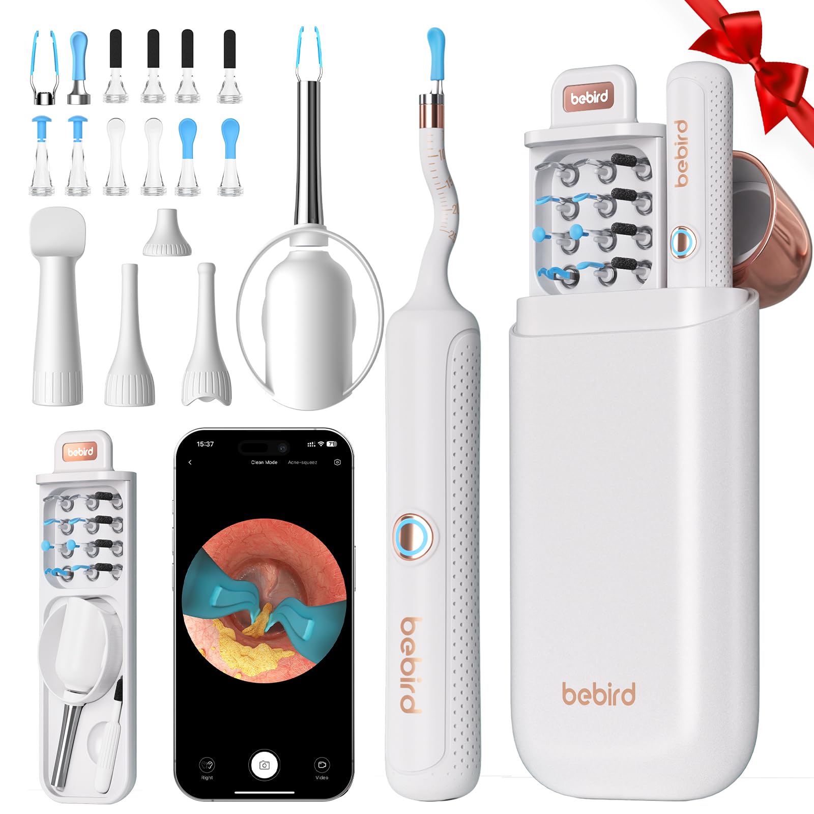 Bebird Earsight Plus R37R Ear Wax Removal Tool Camera