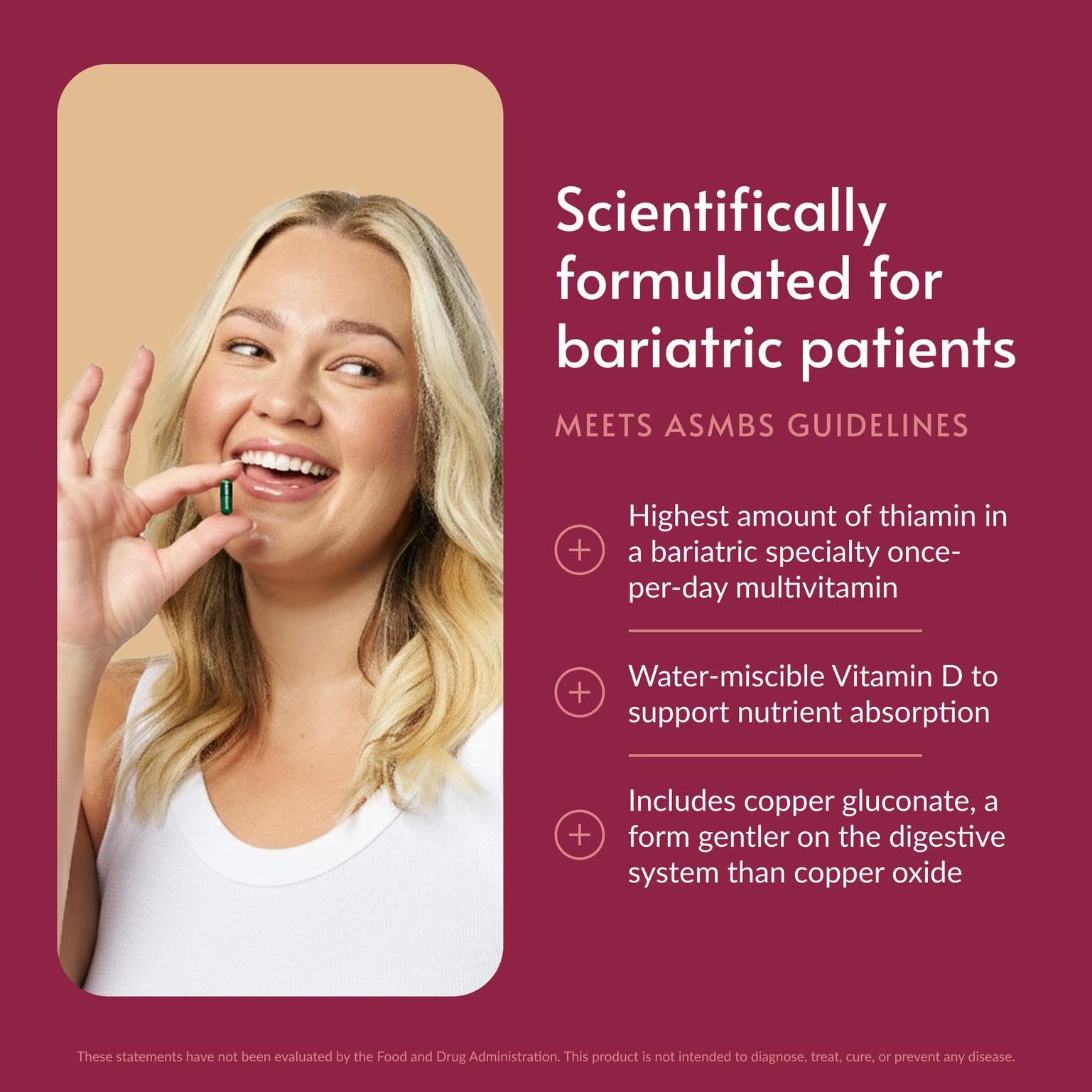 Bariatric Advantage Ultra Solo Multivitamin with Iron

