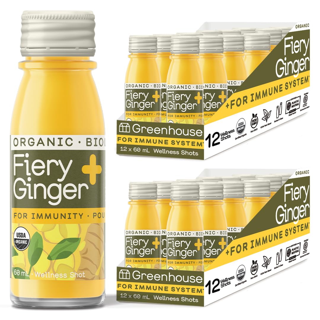 Greenhouse Juice Immunity Shot – Organic Cold-Pressed Wellness