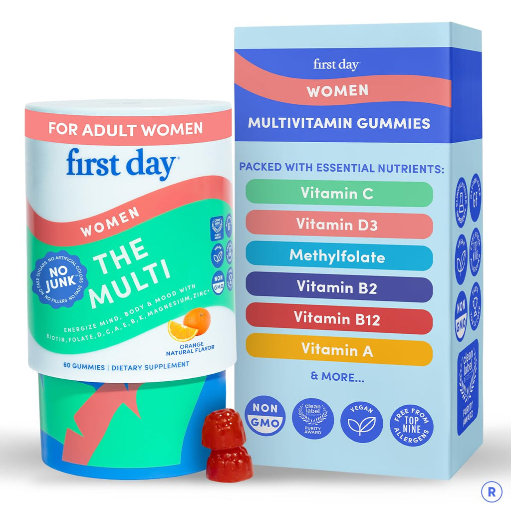 First Day Women's Multivitamin Gummies for Energy

