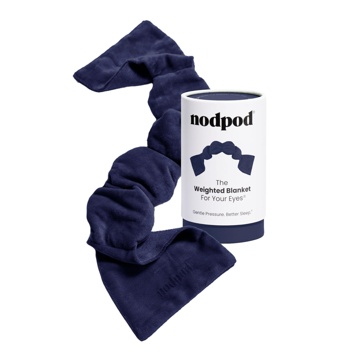 Nodpod Gentle Pressure Sleep Mask, Weighted Comfort for Rest