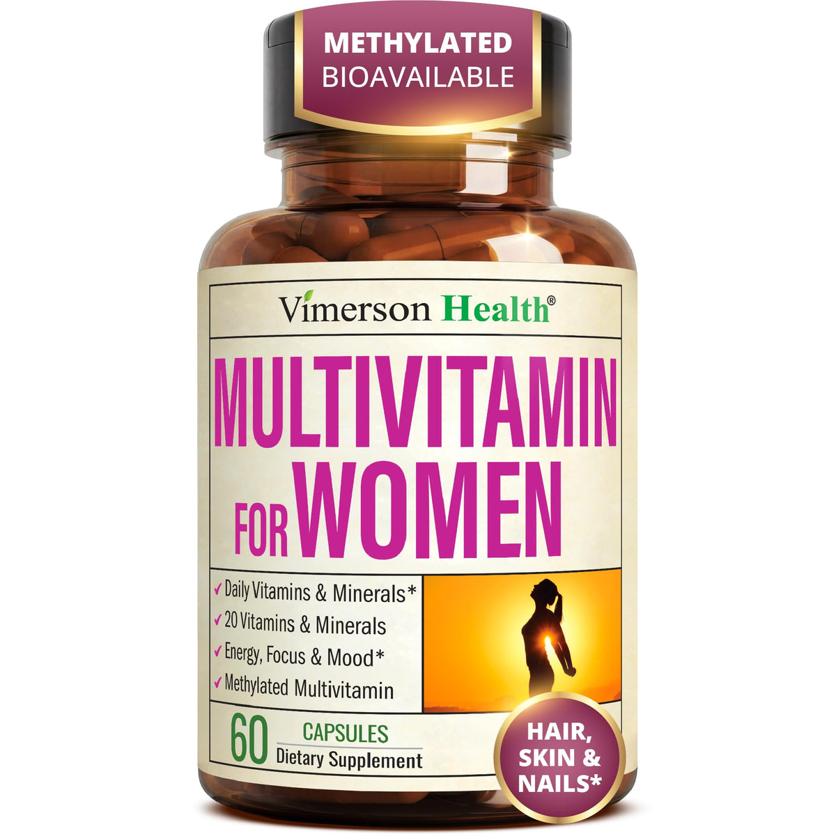 Vimerson Health Multivitamin for Wellness, High Absorption