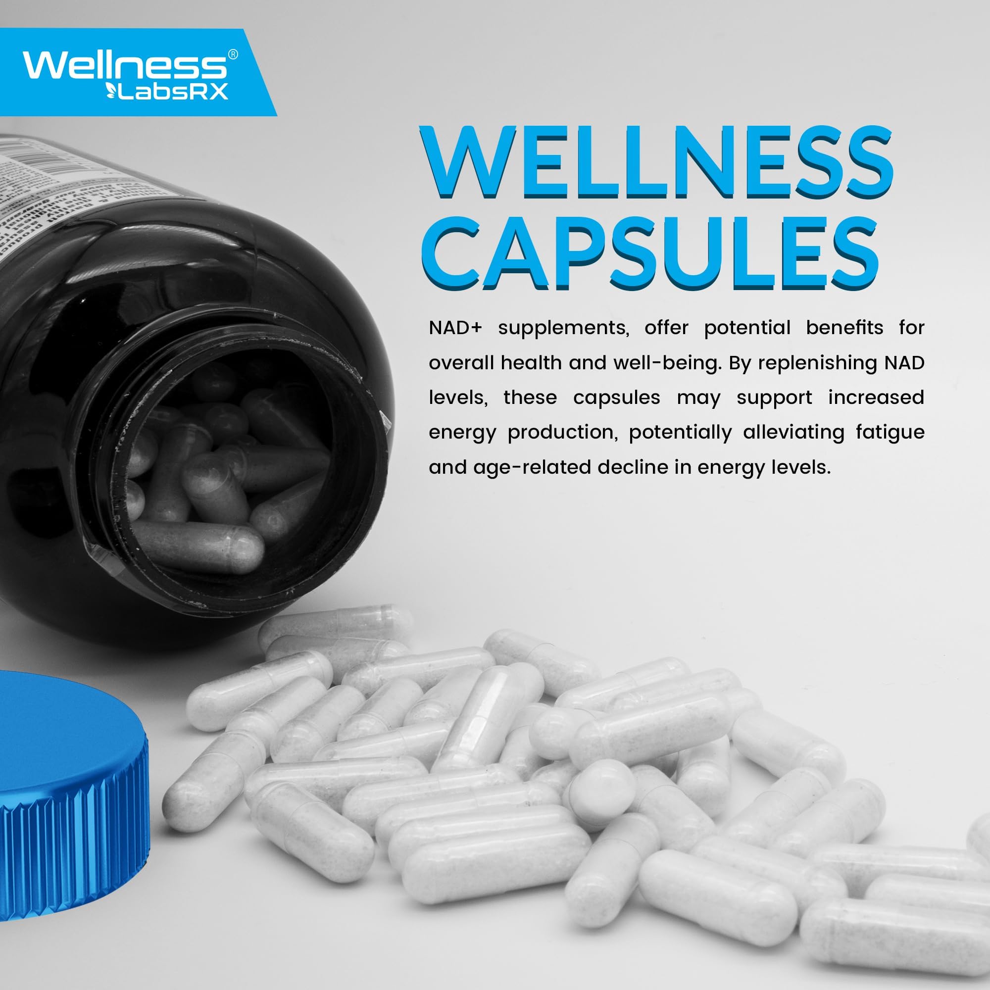 Wellness LABSRX Liposomal NAD Supplement - NAD+ Support

