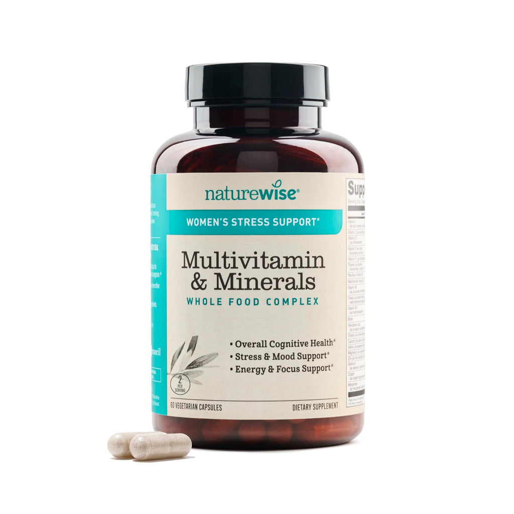 NatureWise Women's Multivitamin with Stress Support - Non-GMO

