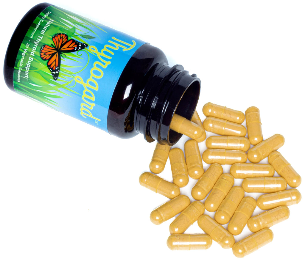 Thyrogard Natural Thyroid Support Supplement - Non-GMO, Vegan, Gluten-Free

