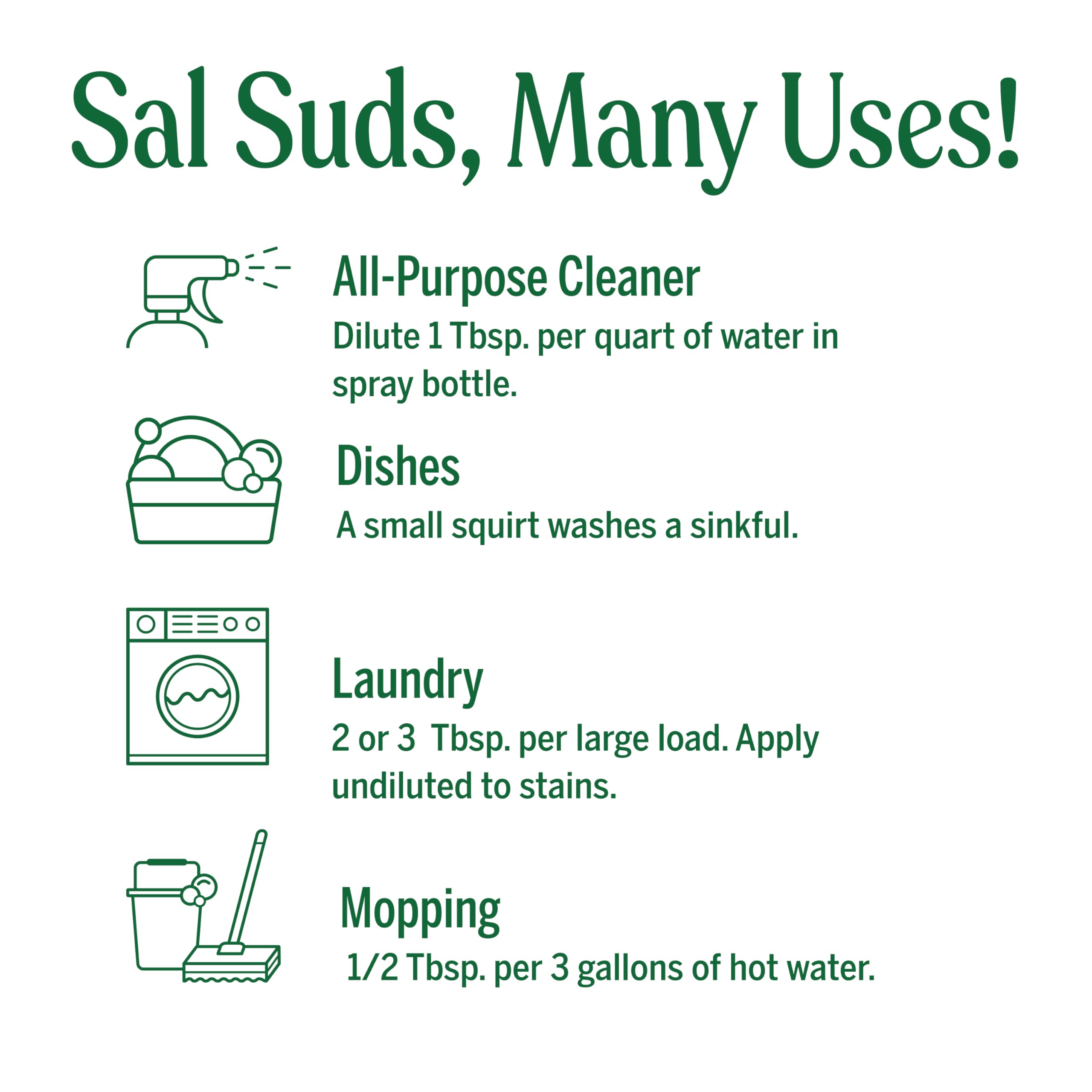 Dr. Bronner's Sal Suds All-Purpose Cleaner Biodegradable

