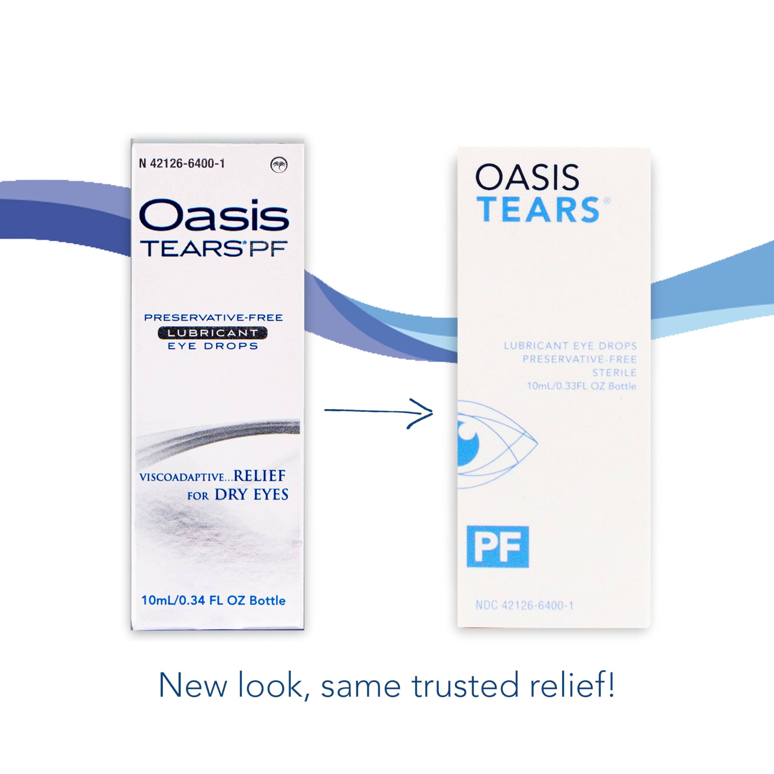 Oasis Tears Preservative-Free Eye Drops for Dry Eye

