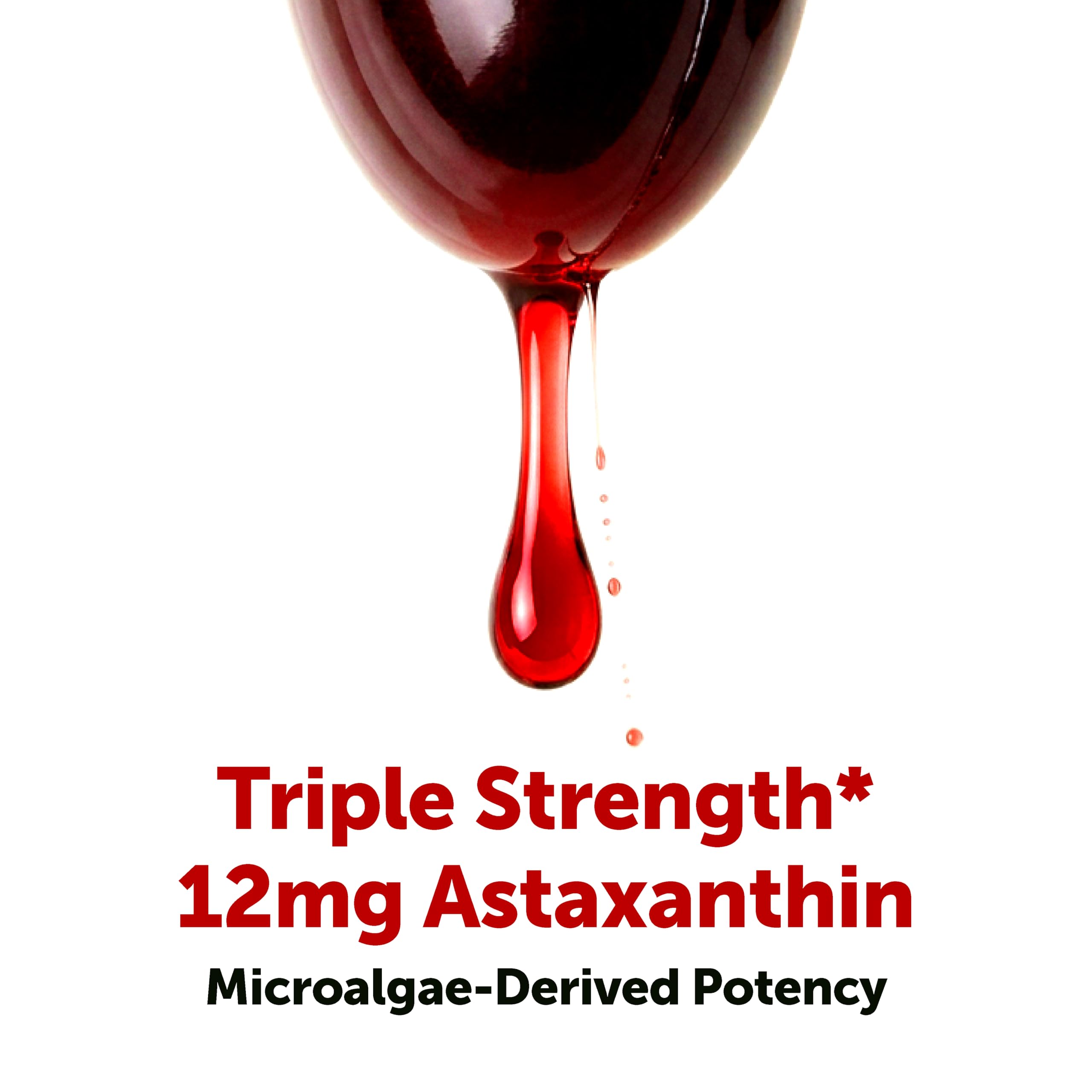 Micro Ingredients Astaxanthin 12mg with MCT Oil

