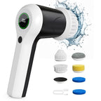 PUFTEM Cordless Electric Spin Scrubber Replaceable Heads

