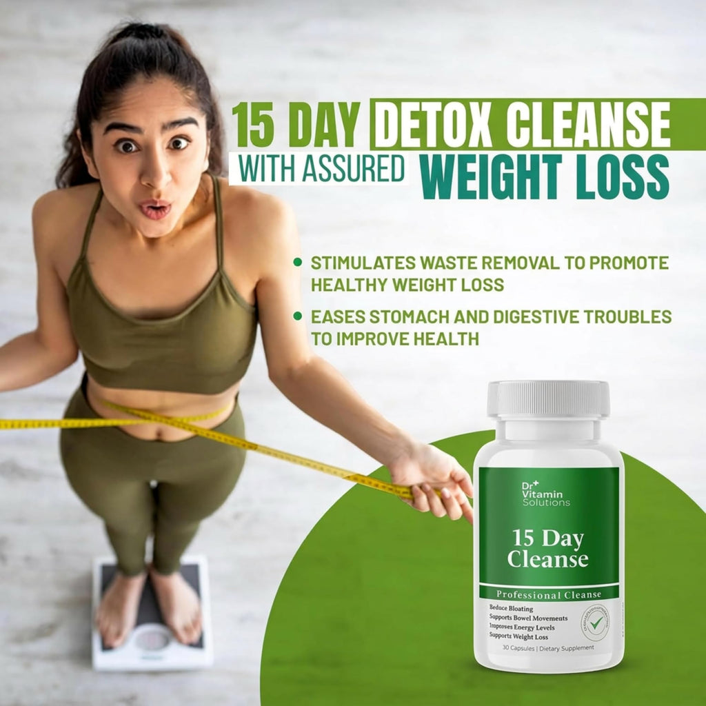Dr Vitamins Solutions Gut Cleanse Detox Capsules

