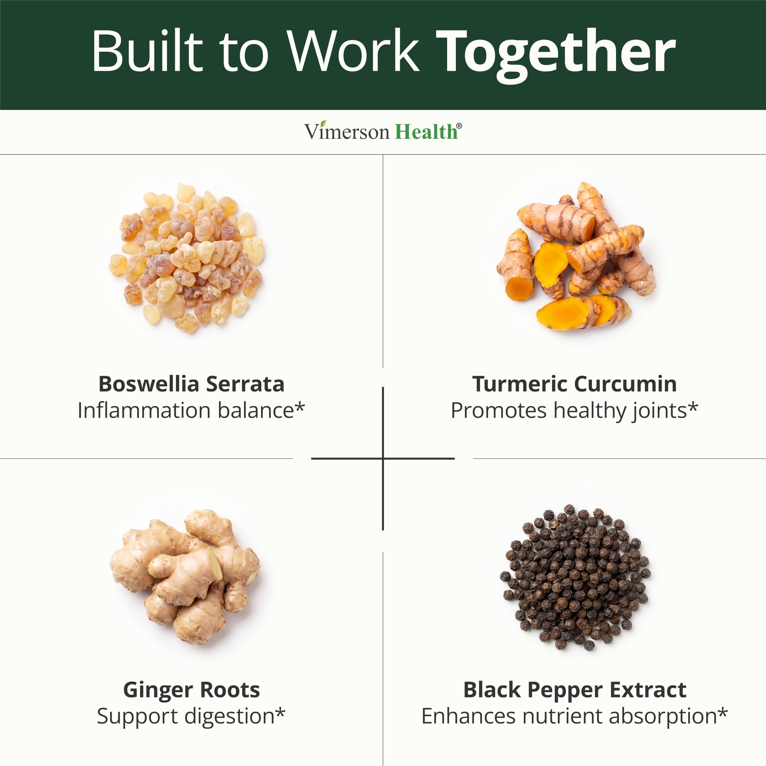 Boswellia Turmeric Curcumin with Ginger BioPerine

