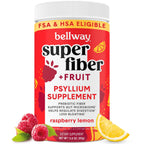 Bellway Organic Psyllium Fiber Powder - Prebiotic Sugar Free

